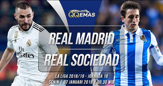 Prediksi Bola Real Madrid Vs Real Sociedad 7 Januari 2019